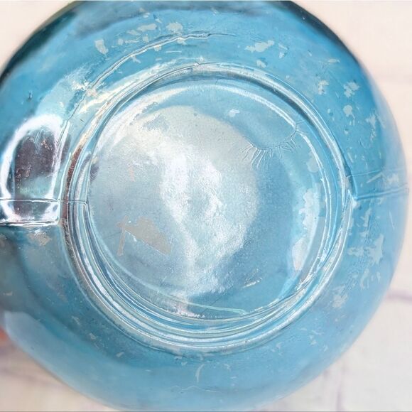 Authentic 100% Recycled Blue Glass (See My Other Teal Green Blue Glass) - Picture 5 of 9